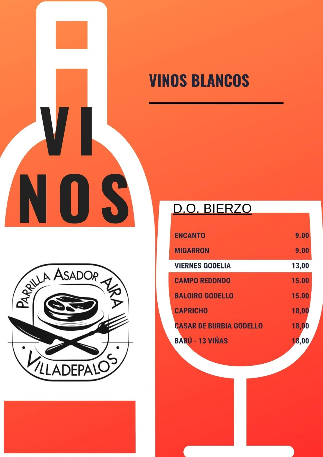 Vinos blancos