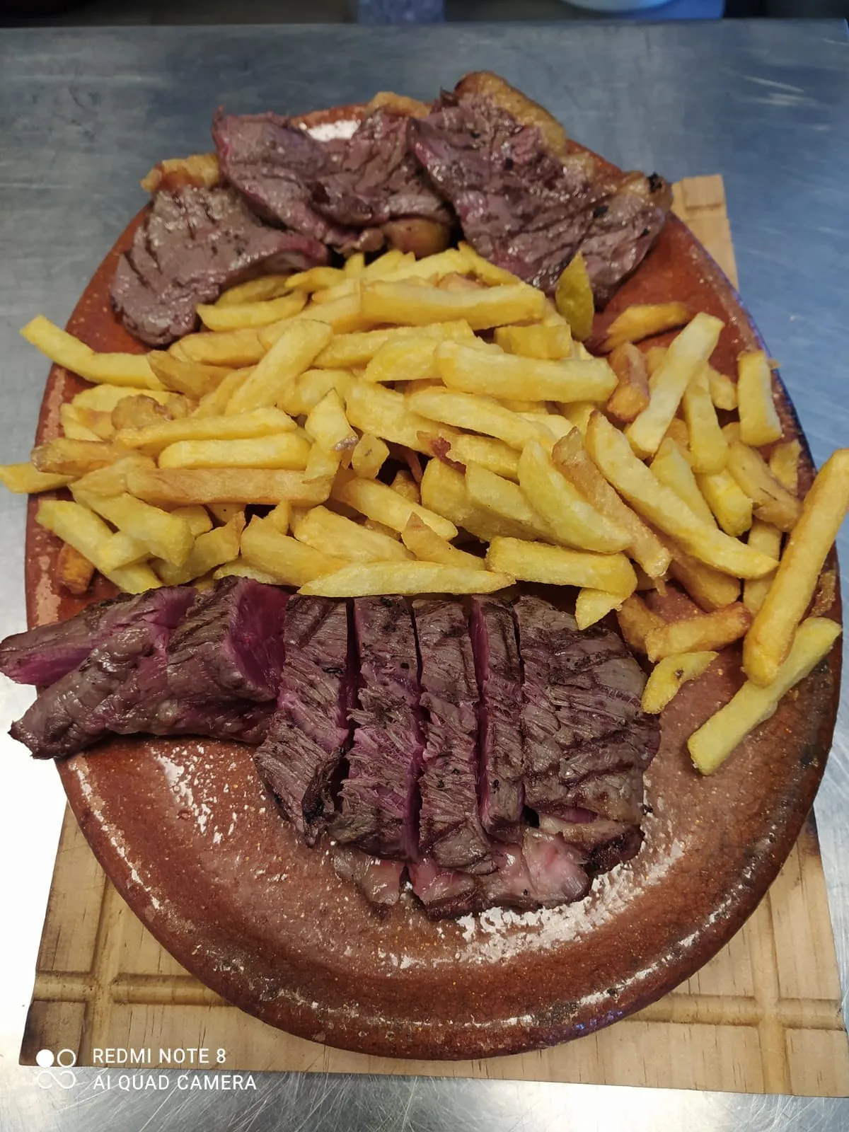Parrillada Aira con patatas